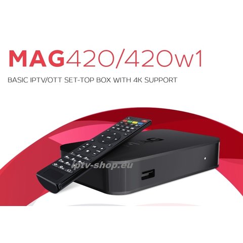 Infomir MAG420w1 4K IPTV