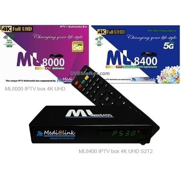 Medialink ML8400 UHD IPTV S2T2